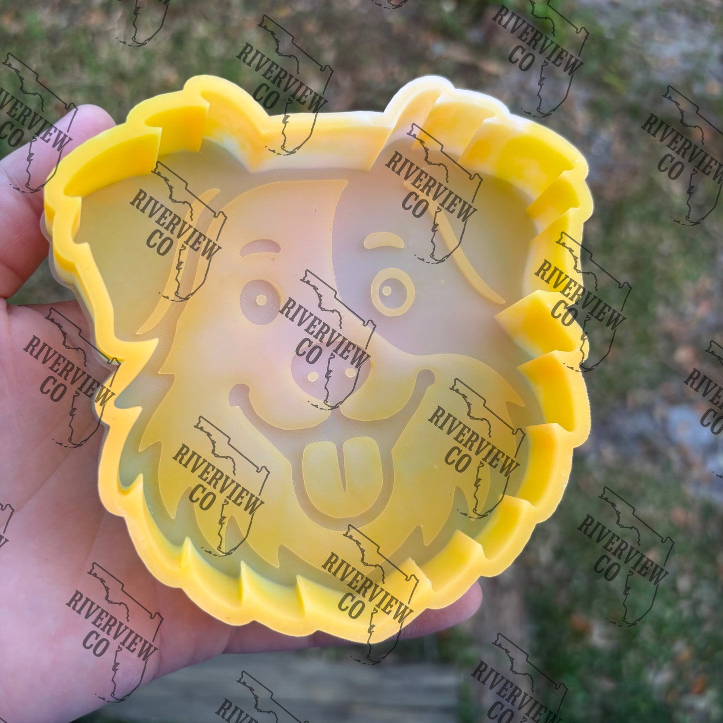 Australian shepherd dog car freshie mold