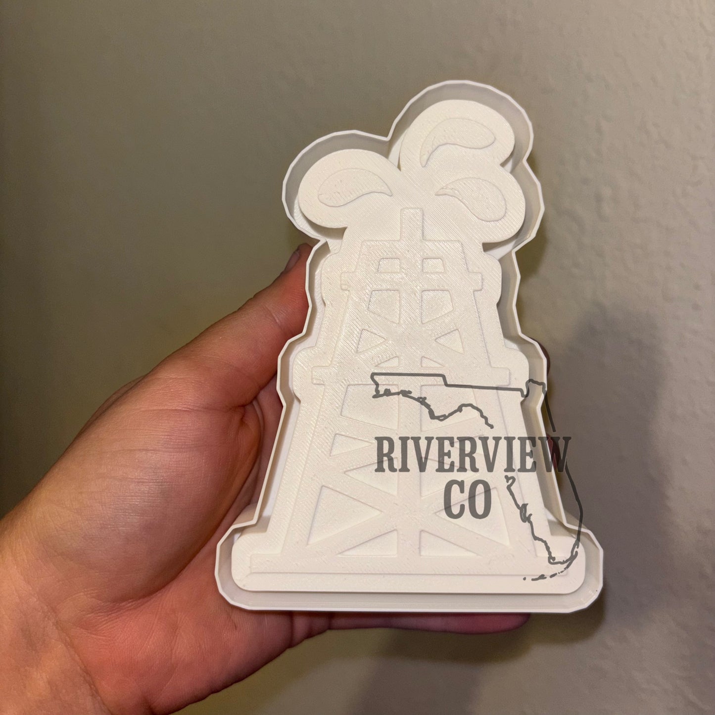 Oil field car freshie mold