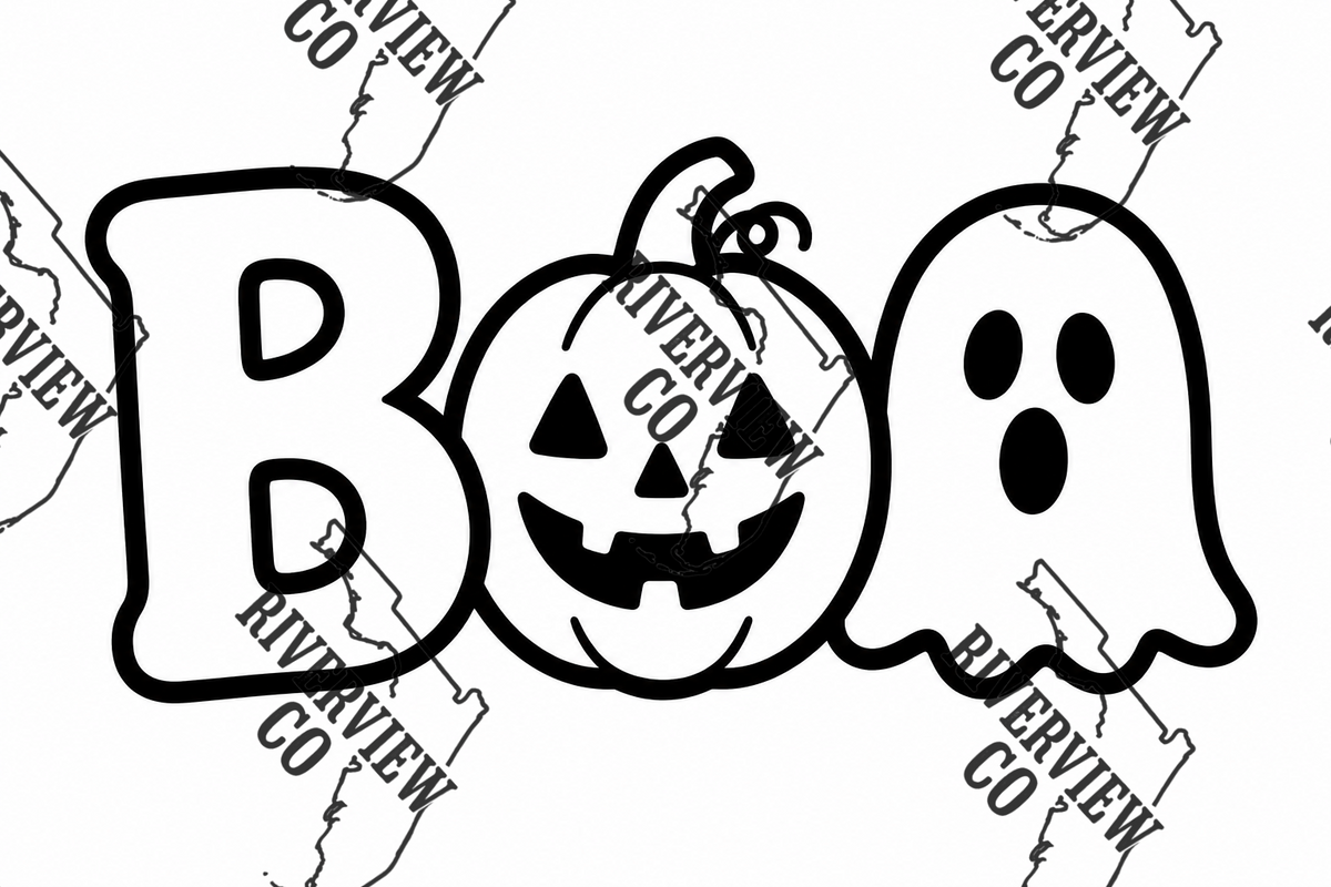Boo pumpkin and ghost car freshie mold Halloween