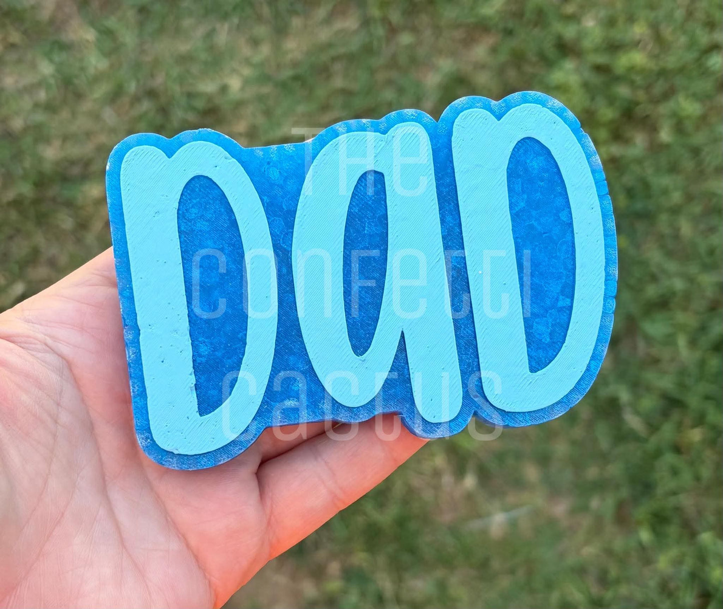 Dad car freshie mold
