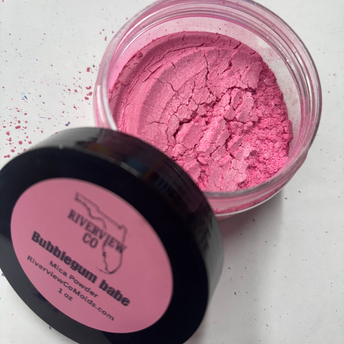 Bubblegum babe Mica powder 1 oz