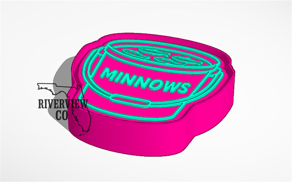 Minnows Car freshie mold