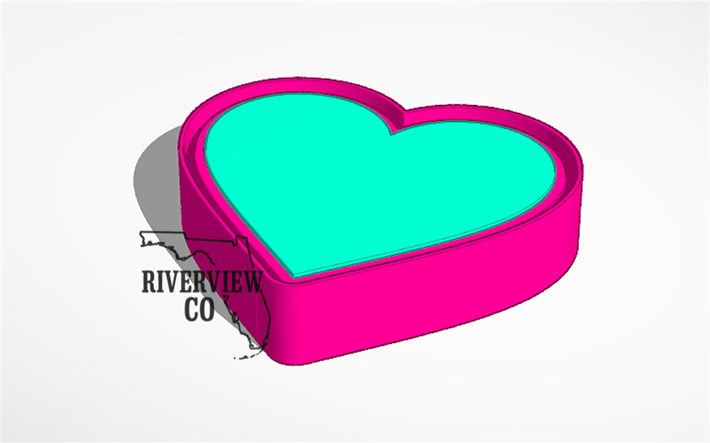 Heart car freshie mold gambling