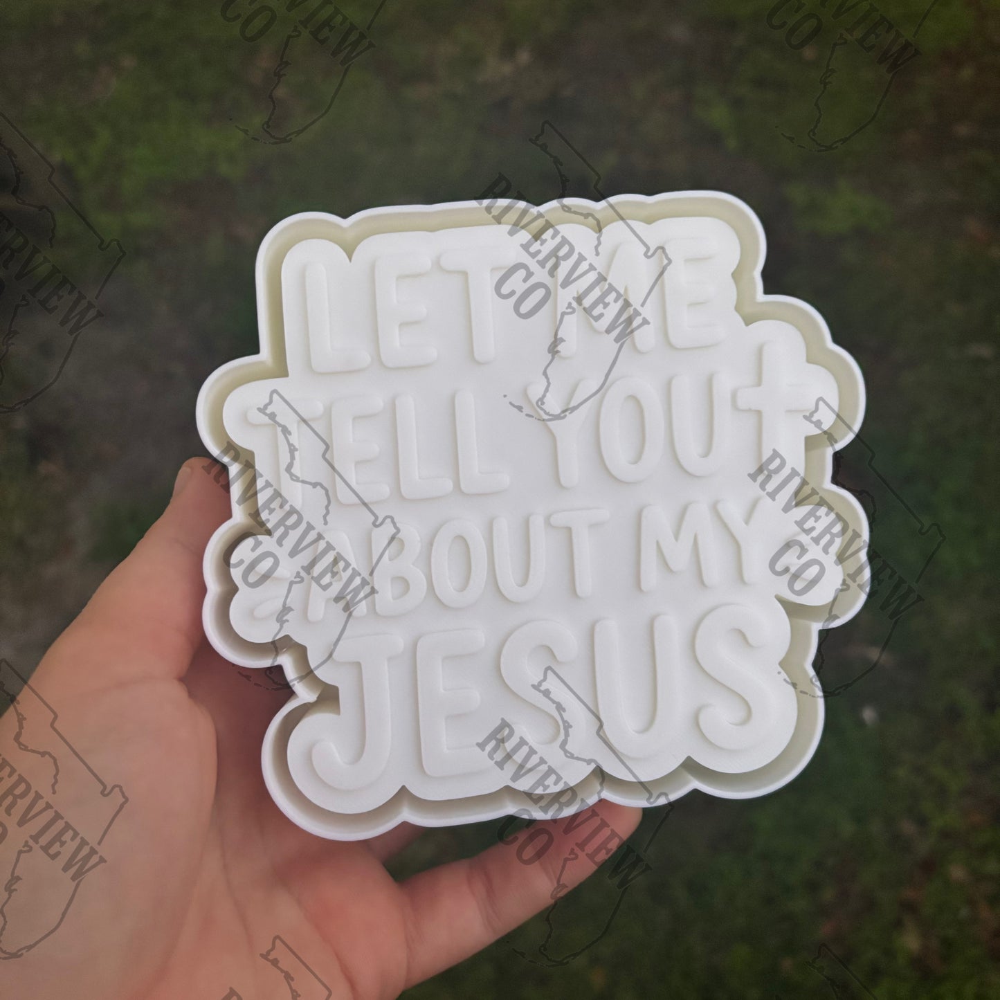 Let me tell you about my Jesus car freshie mold