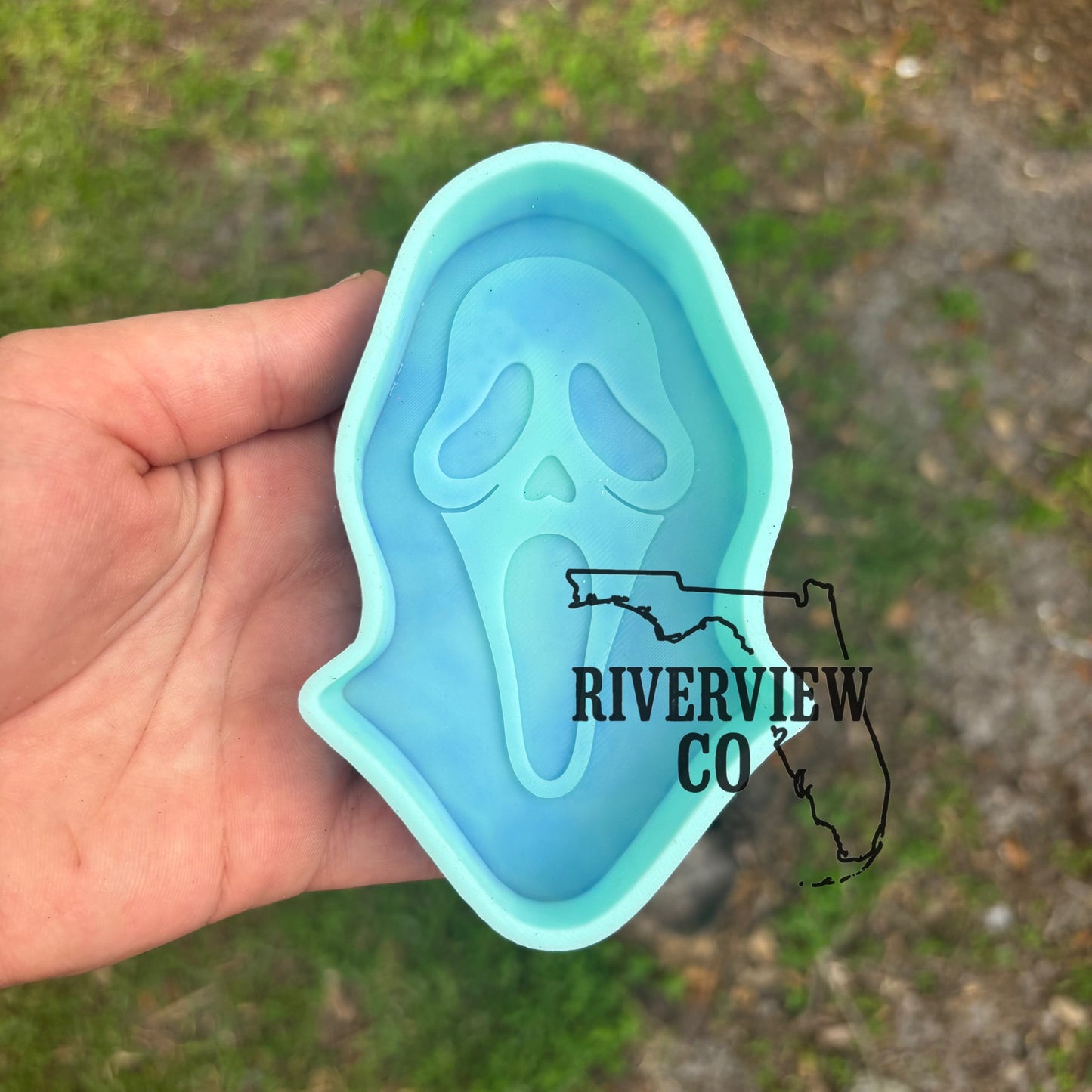 NEW UPDATED Ghost face car freshie mold