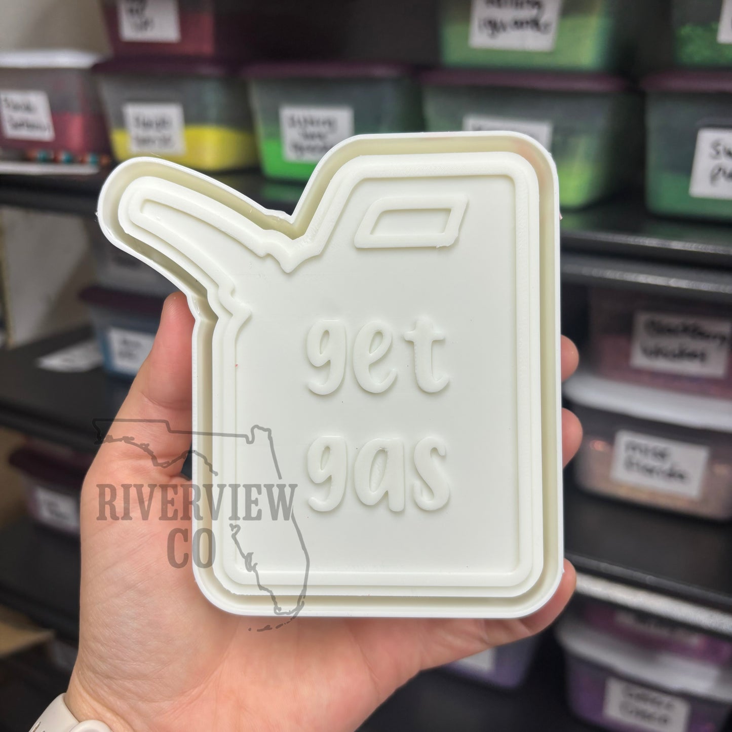 Get gas car freshie mold