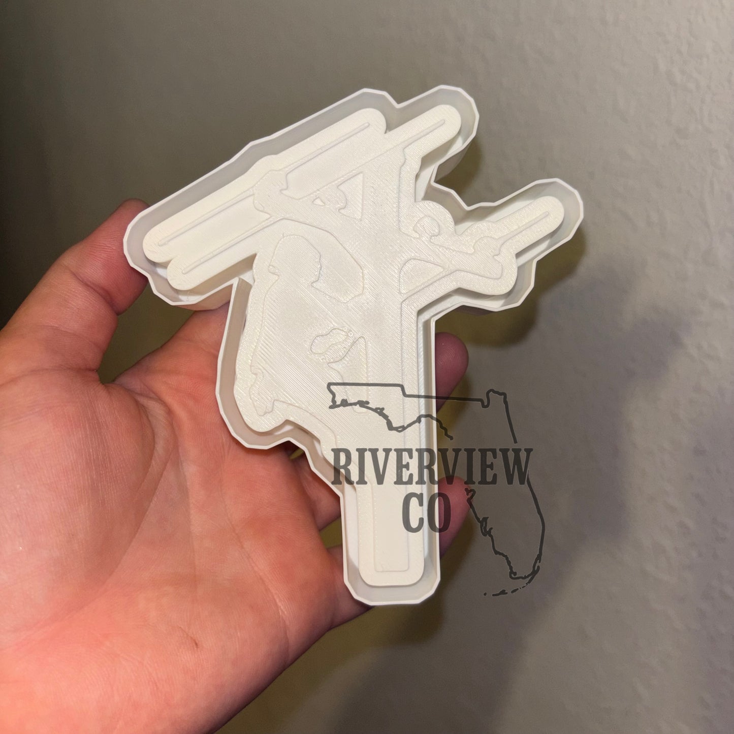 Linemen car freshie mold