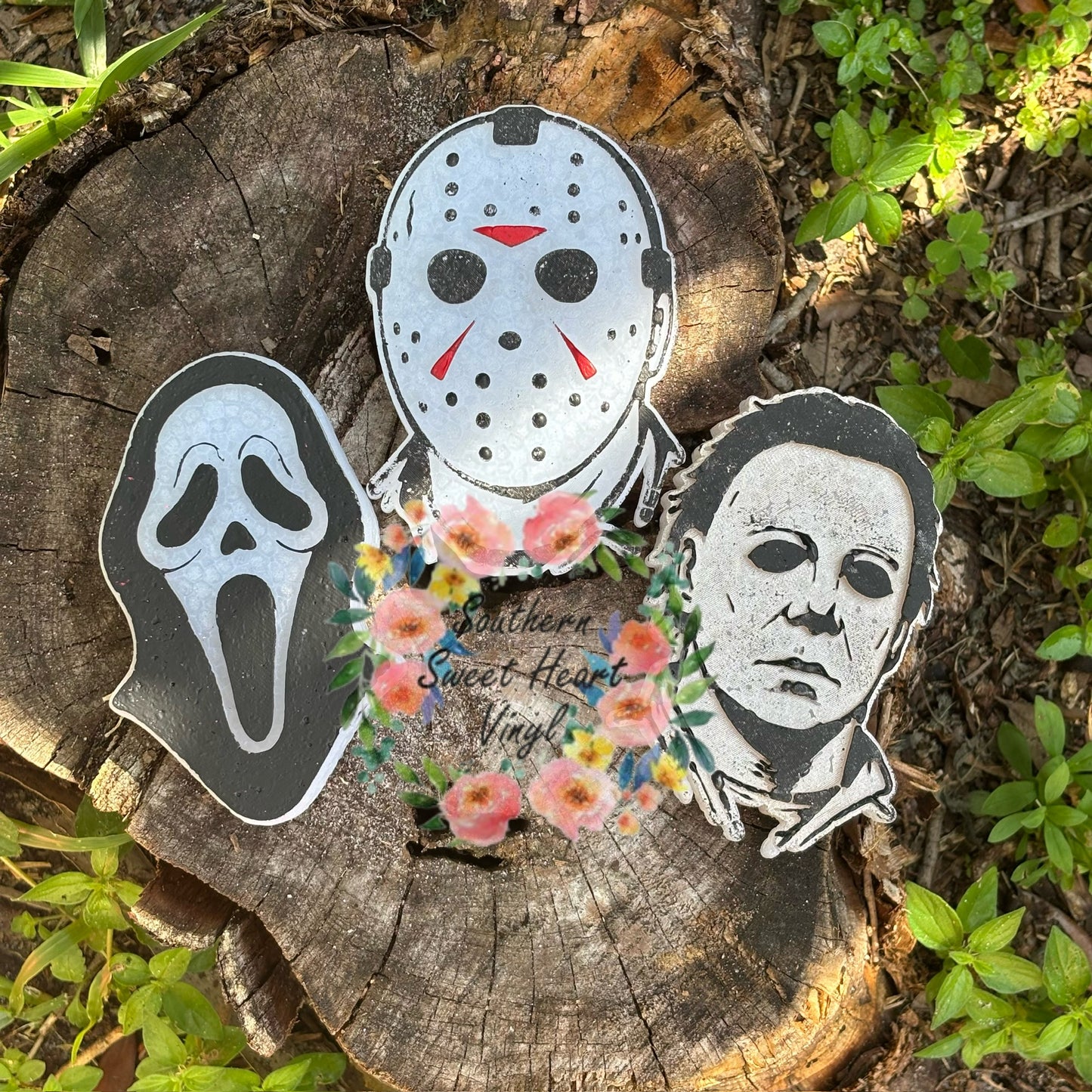 Jason Voorhees horror character car freshie mold