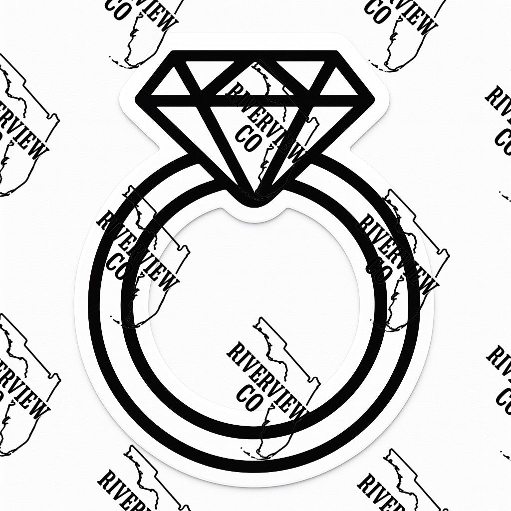 Ring car freshie mold