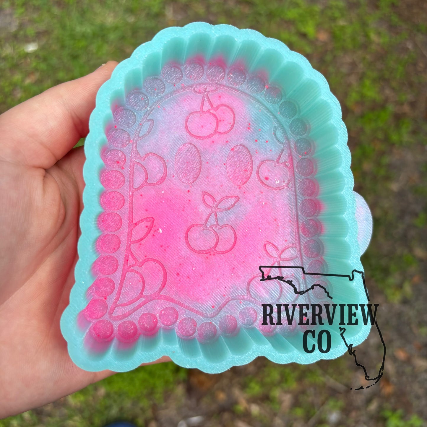 Cherry 8 ghost car freshie mold