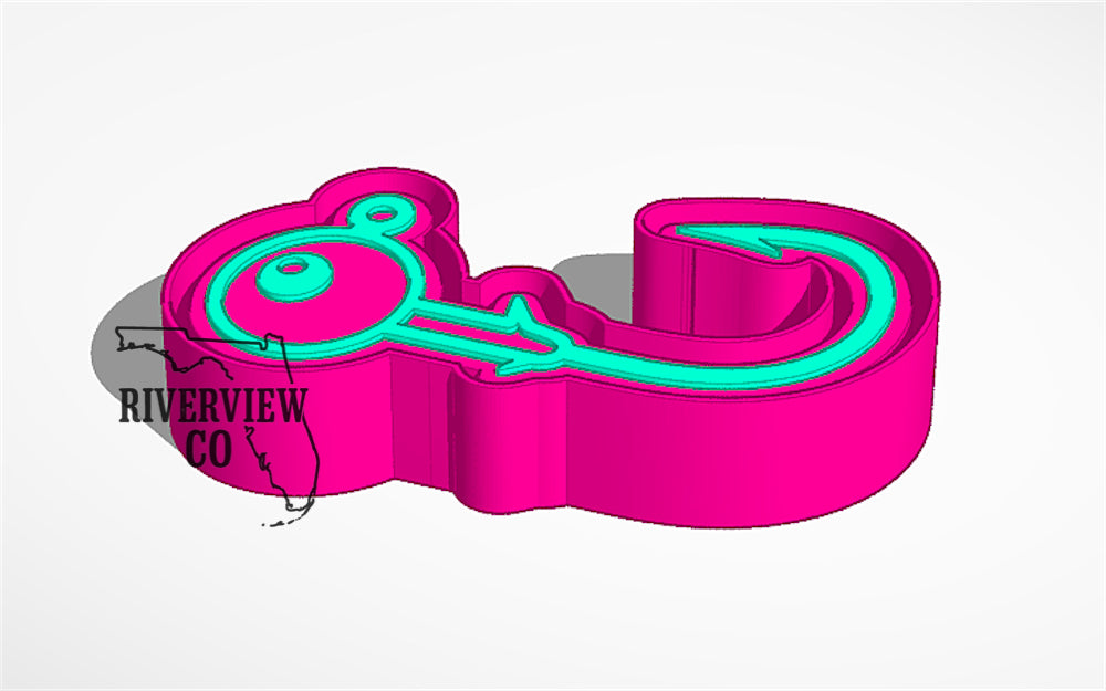 Jig car freshie mold