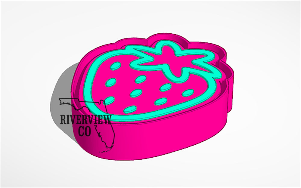 Strawberry car freshie mold (Copy 10)