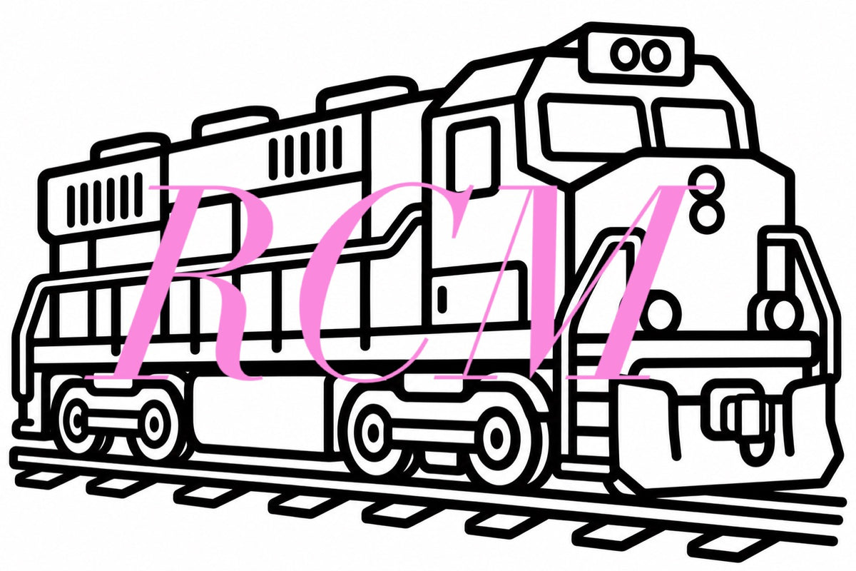 Train car freshie mold