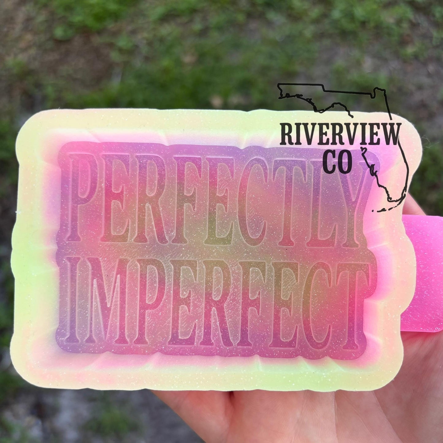 Perfectly imperfect car freshie mold