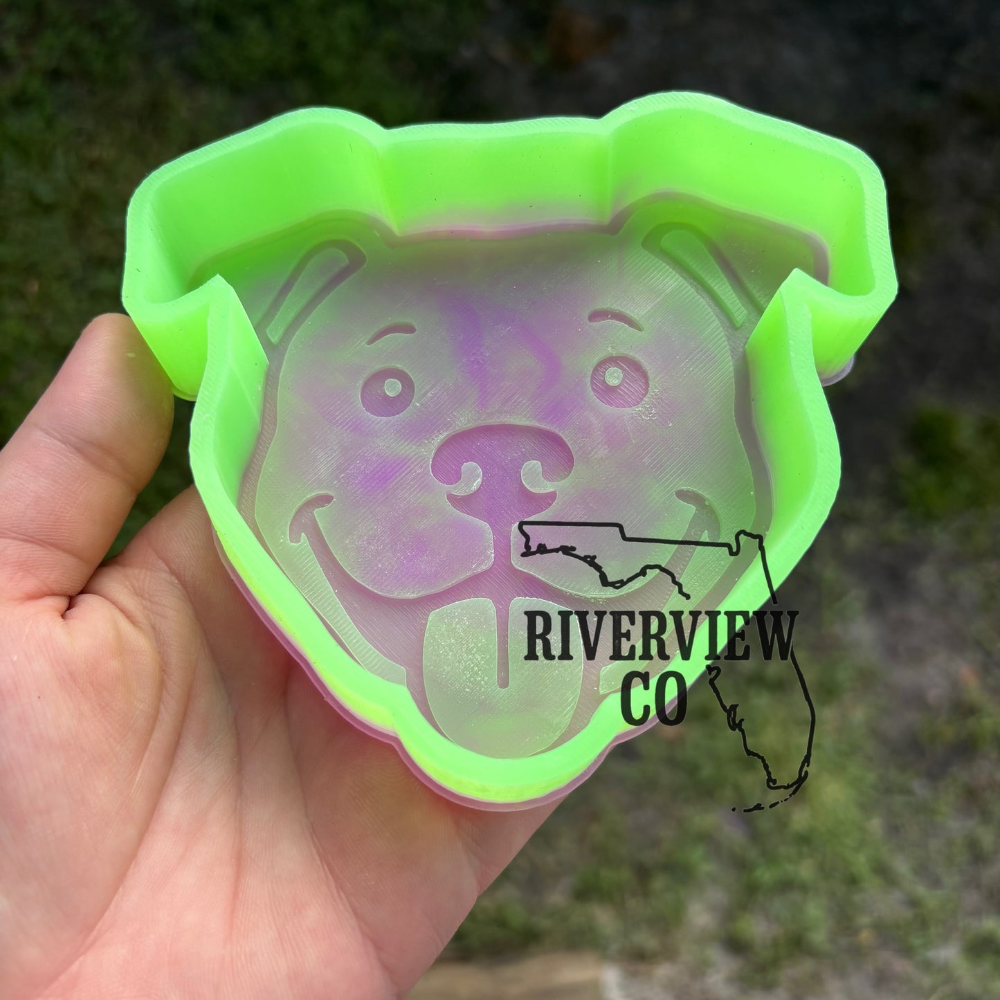 Pit dog car freshie mold option 2