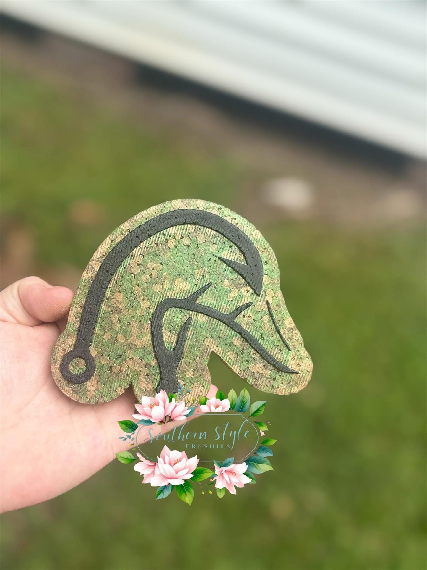 Duck hunting fishing car freshie mold