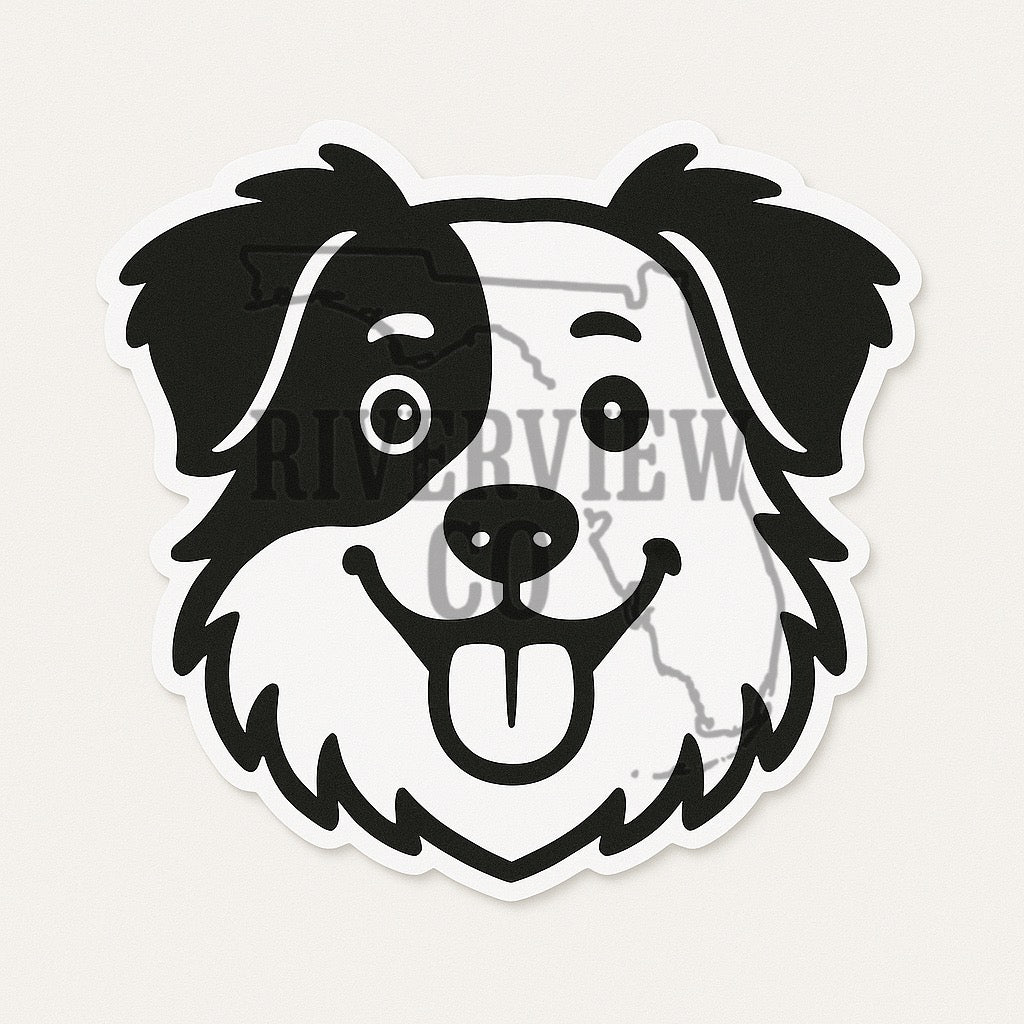 Australian shepherd dog car freshie mold