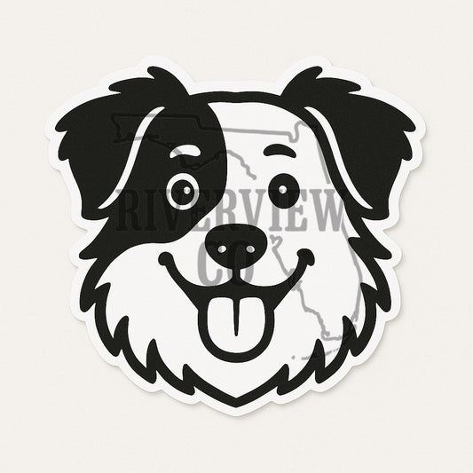 Australian shepherd dog car freshie mold