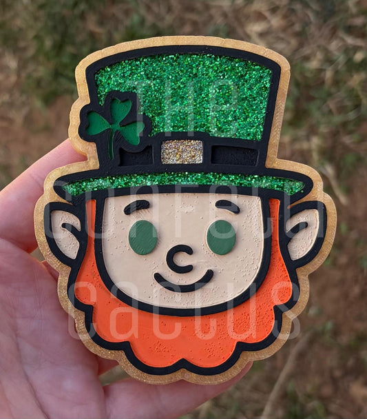 Saint Patrick’s day leprechaun car freshie mold