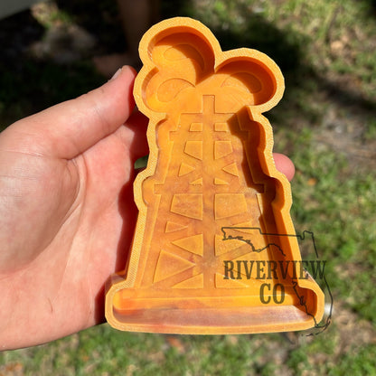 Oil field car freshie mold