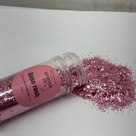 Rose rush mini chunk glitter