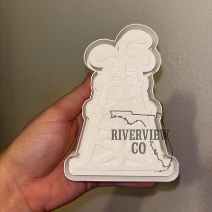 Oil field car freshie mold