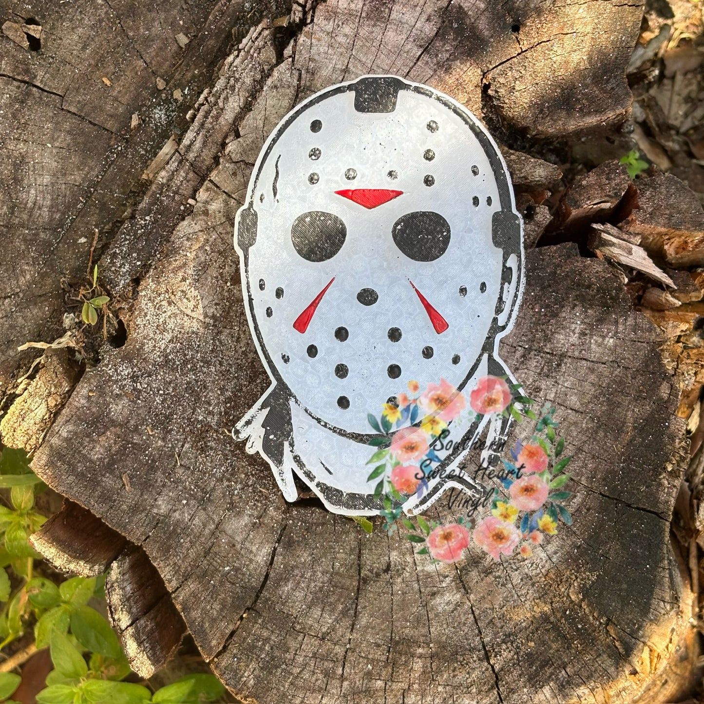 Jason Voorhees horror character car freshie mold