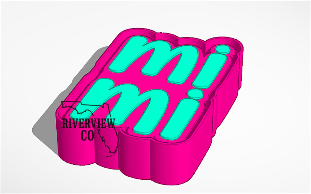 Mi mi car freshie mold