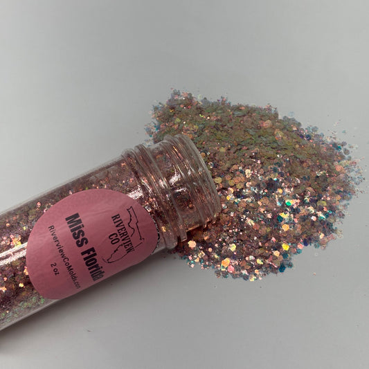 Miss Florida chunky glitter