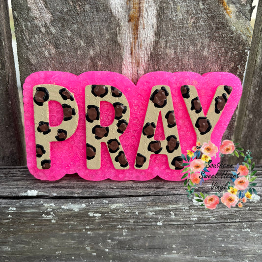 Pray car freshie mold