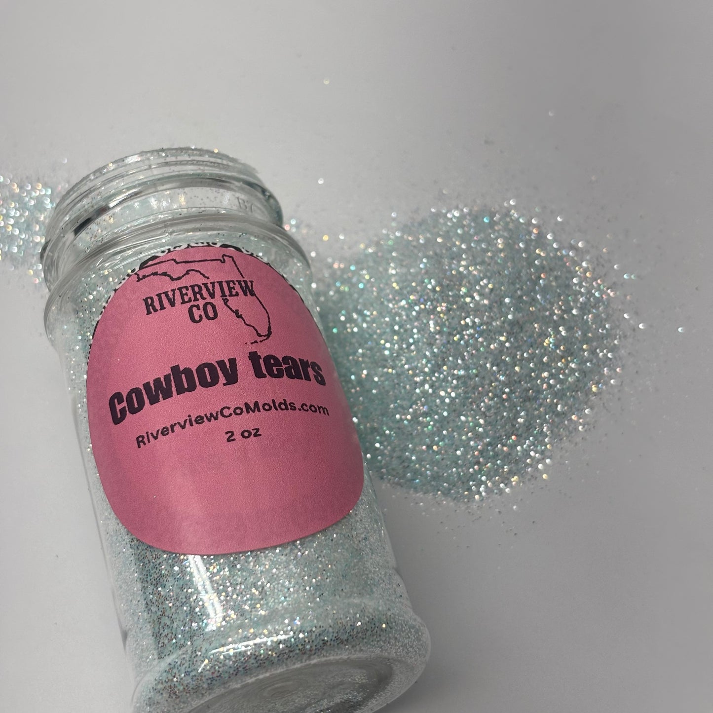 Cowboy tears fine glitter