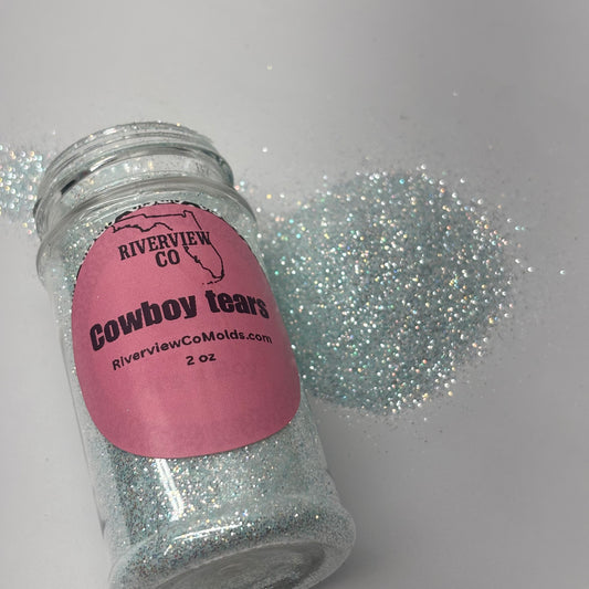 Cowboy tears fine glitter