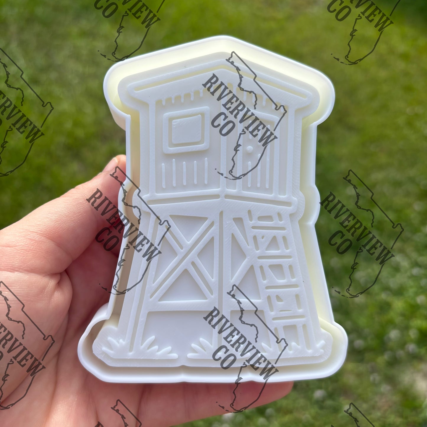 Hunting stand car freshie mold