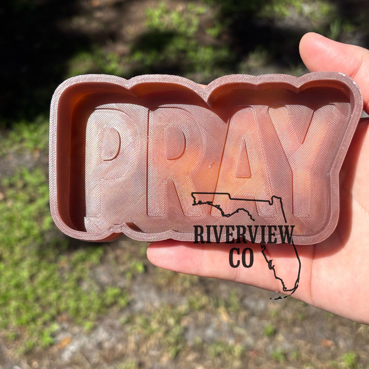 Pray car freshie mold