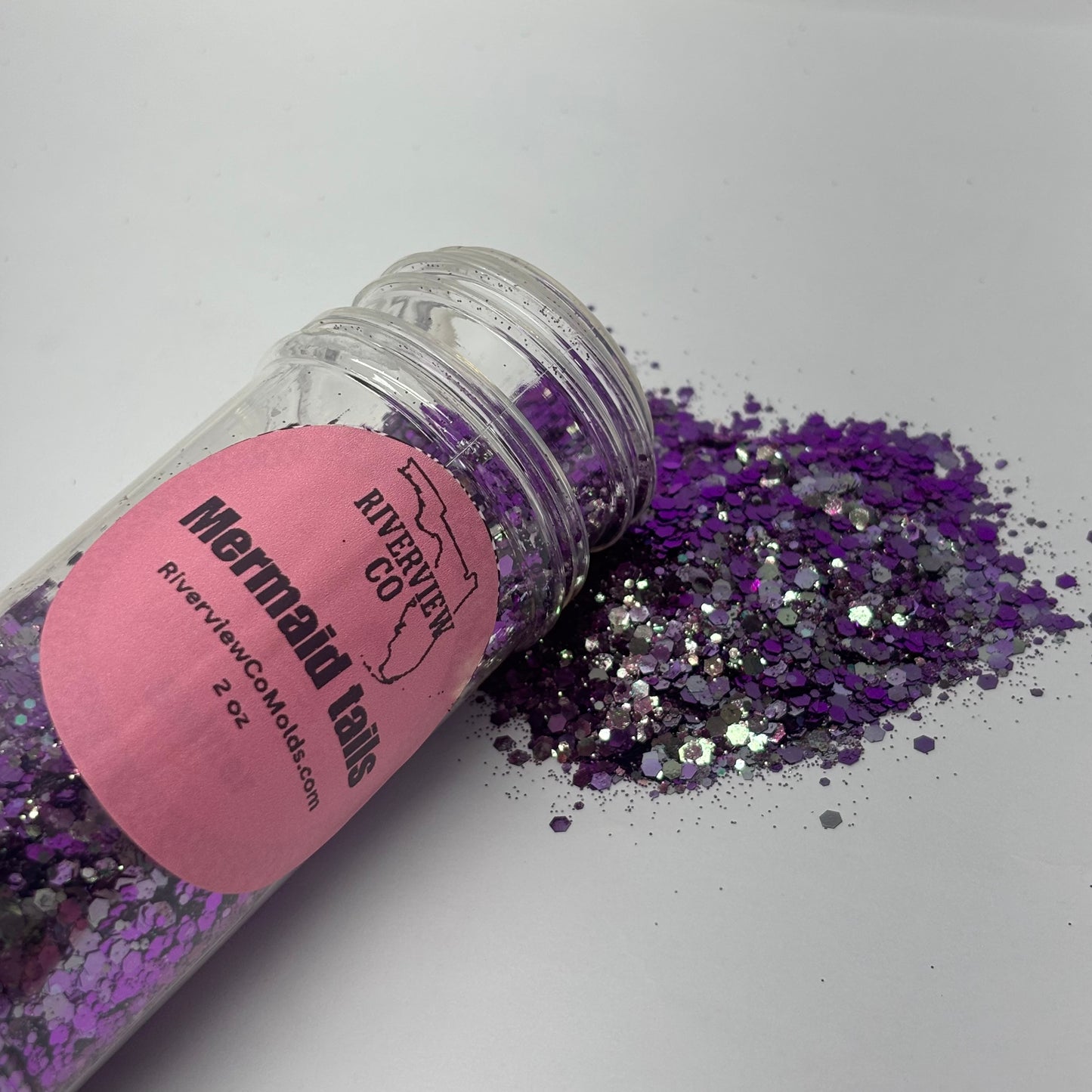 Mermaid tails chunky glitter