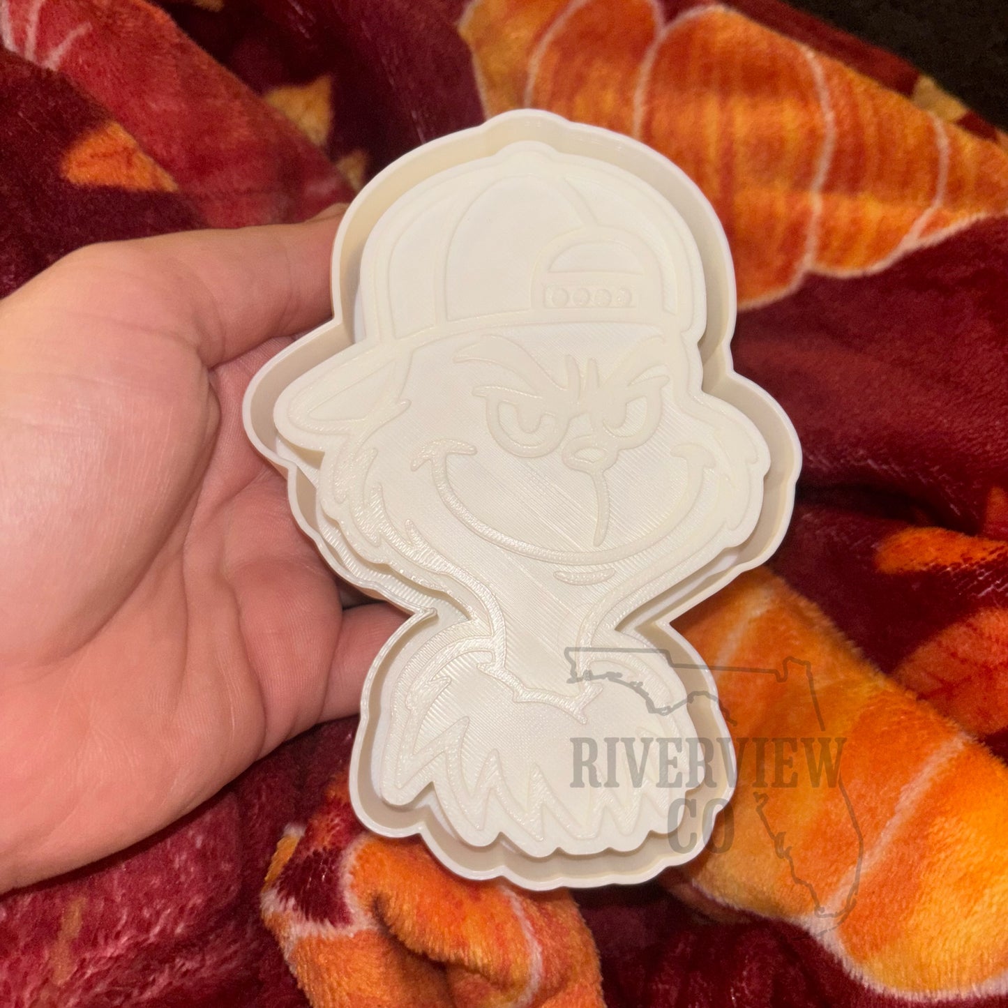 Green man Christmas car freshie mold