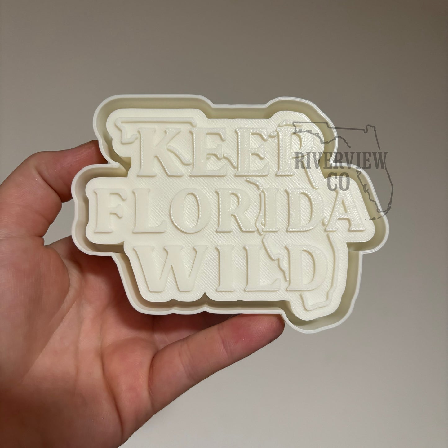 Keep Florida wild car freshie mold