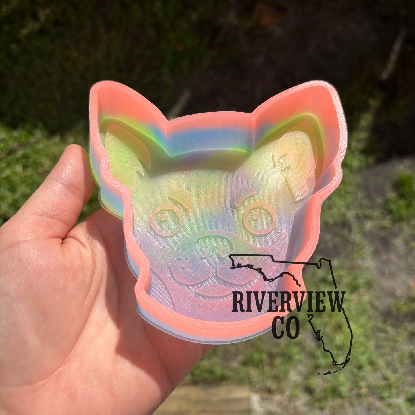 Chihuahua dog car freshie mold ￼