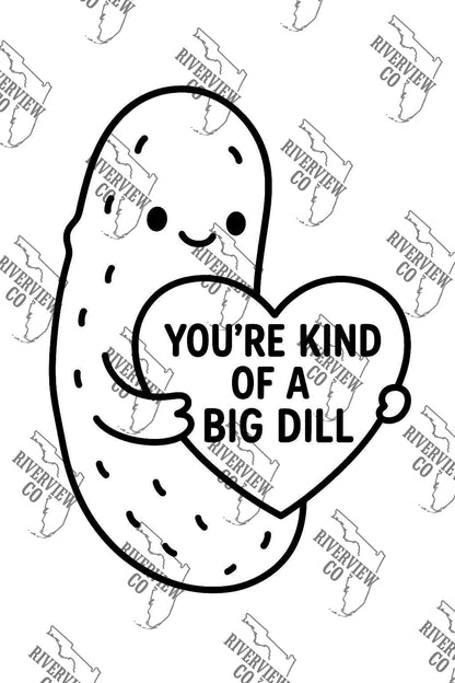 You’re kind of a big dill car freshie mold
