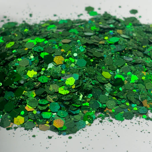 Mama gator fine glitter