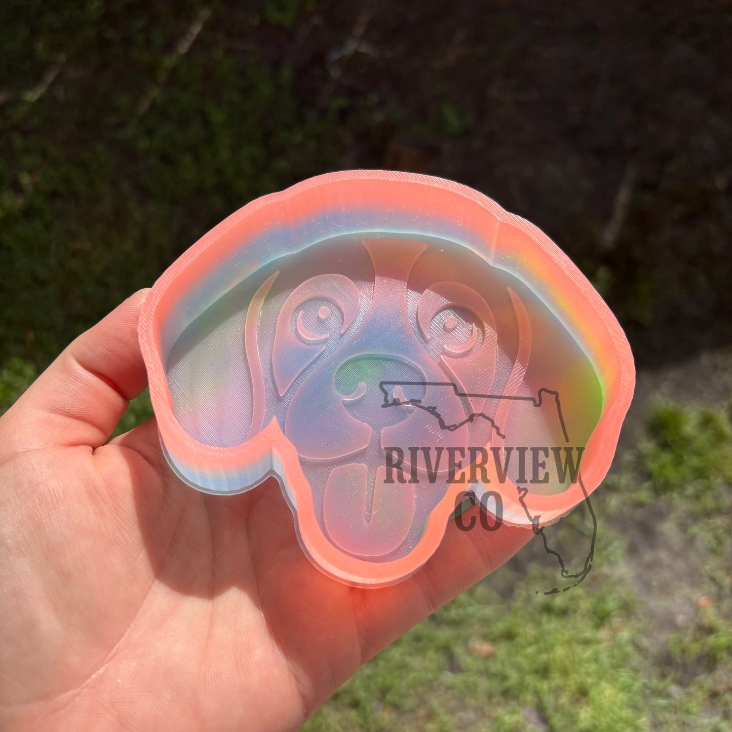 Beagle dog car freshie mold