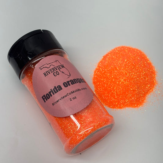 Florida oranges fine glitter