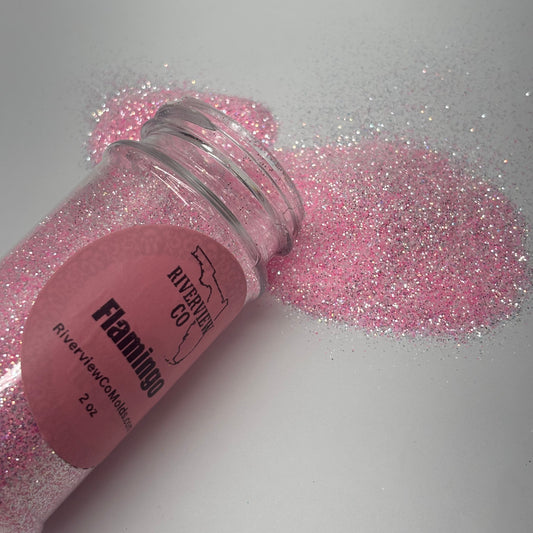 Flamingo fine glitter