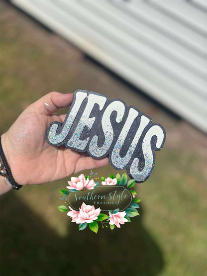 Jesus car freshie mold