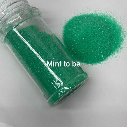 Mint to be fine glitter