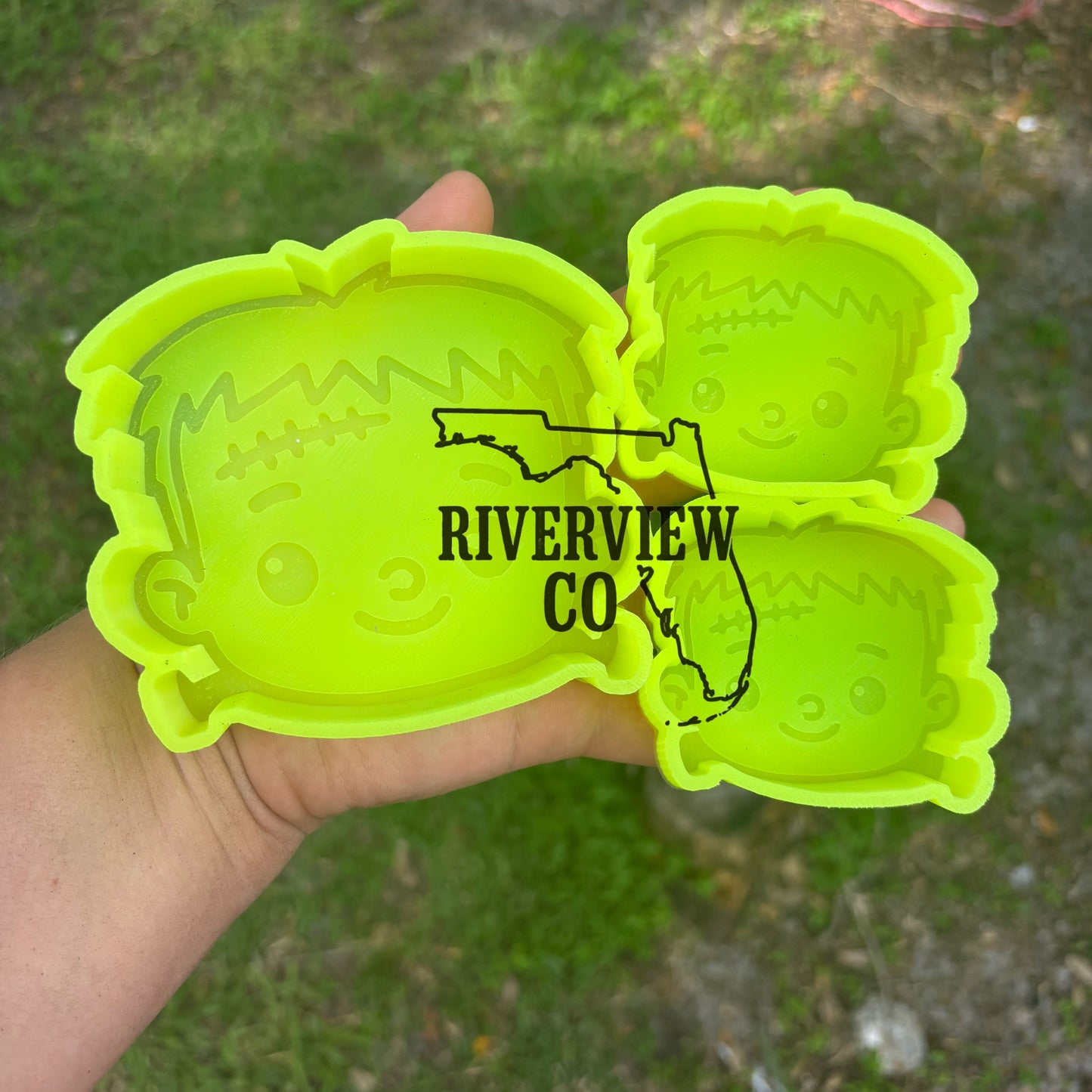 NEW UPDATED Frankenstein car freshie mold and vent clip molds