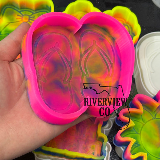 Flip flops car freshie mold for summer