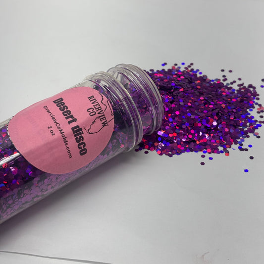 Desert disco chunky glitter