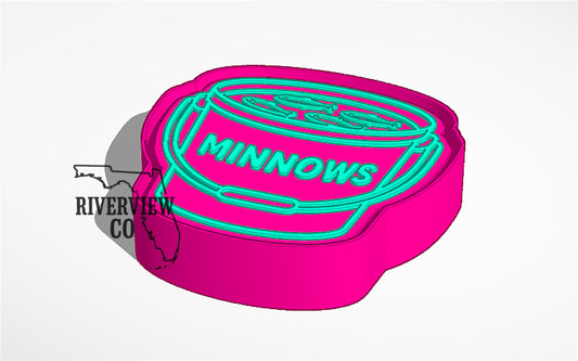 Minnows Car freshie mold