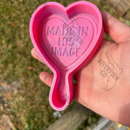 Made in his image car freshie mold
